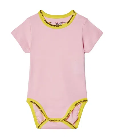 Off-white Industrial Logo-trimmed Body In Pink