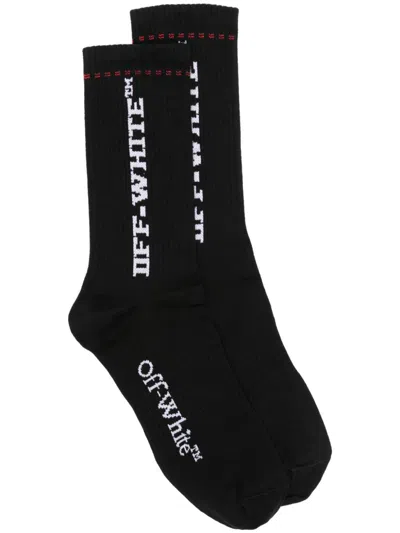 Off-white Industrial Mid Socks In Black