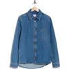 Off-white Industry Denim Button-up Shirt In Blue