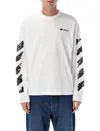Off-white Long-sleeved T-shirt In White