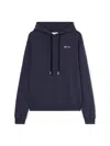 Off-white Ink Arrow Regular Logo Hoodie In Blue