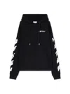 Off-white Ink Arrow Skate Hoodie In Black
