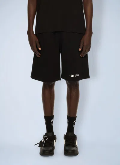 Off-white Ink Arrow Slim Logo T-shirt In Black