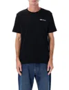 Off-white Arrow Print Crewneck Short Sleeve T-shirt In Black