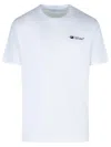 Off-white 'ink Arrow' White Cotton T-shirt In White