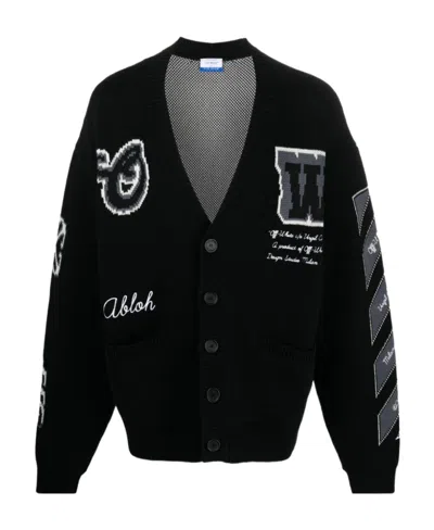 Off-white Sweaters In Black