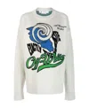 Off-white Intarsia-logo Jumper In White