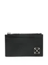 OFF-WHITE OFF-WHITE ITNEY ZIPPED CARD CASE ACCESSORIES