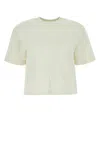Off-white Off White Ivory Cotton Oversize T Shirt