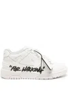 Off-white Out Of Office Sneakers For Walking In White