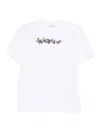 Off-white Arrow Flower Printed Crewneck T-shirt In White