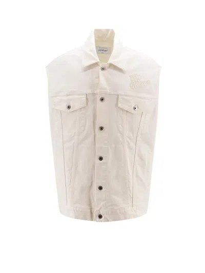 Off-white Jacket In Raw White