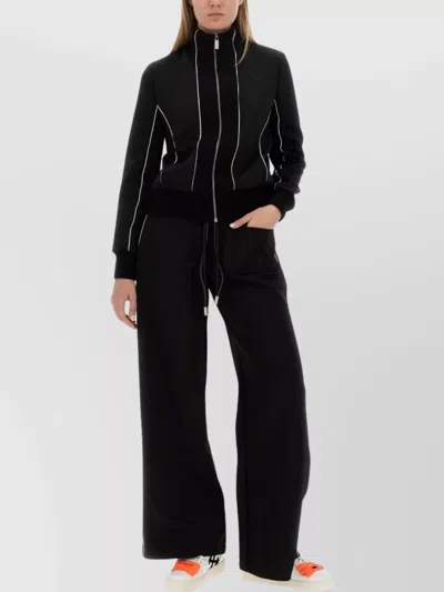 Off-white Jacket High Collar Contrast Piping