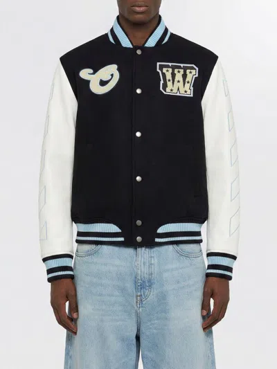 Off-white Jacket Men  In Black