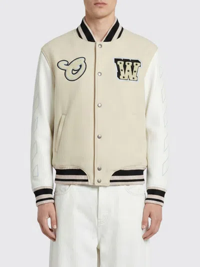Off-white Jacket Men  In Neutral