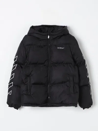 Off-white Jacket  Kids Kids Color Black