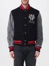 Off-white Long-sleeved Casual Jacket In Black