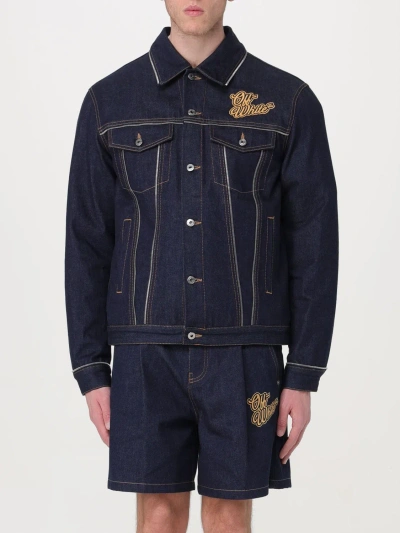 OFF-WHITE JACKET OFF-WHITE MEN COLOR BLUE,F33290009