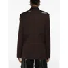 Off-white Off White Jackets In Brown