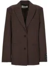 Off-white Off White Jackets In Brown