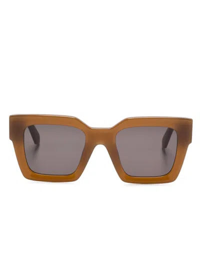 Off-white Jackson Sunglasses In Brown