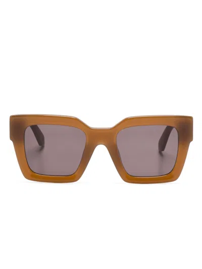 Off-white Jackson Sunglasses In Brown