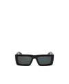 Off-white Jacob Rectangular Sunglasses In Black