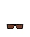 Off-white Jacob Square-frame Sunglasses In Brown