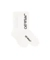 Off-white Mid Bookish Calf Socks In White
