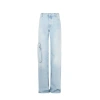 Off-white Weite Toybox Painted Jeans In Blue