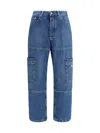 Off-white Jeans In Blue