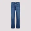 Off-white Indigo Blue Cotton Jeans