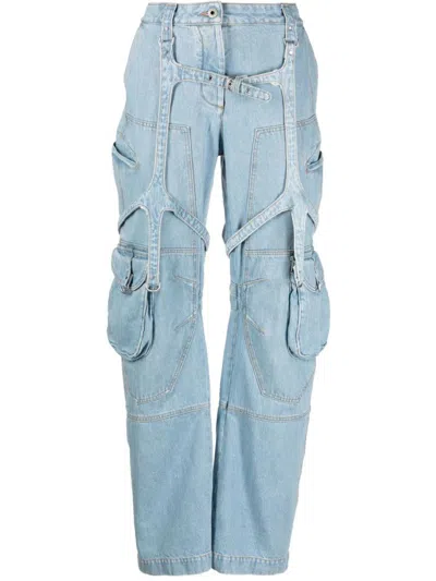 Off-white Off White Jeans In Blue