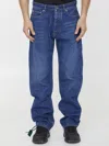 Off-white Skate Jeans In Blue