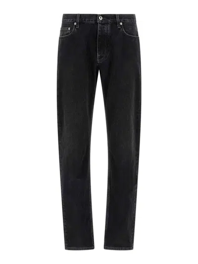 OFF-WHITE JEANS BOOT-CUT - NEGRO