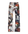 Off-white Jeans With Belt Loops In Multi