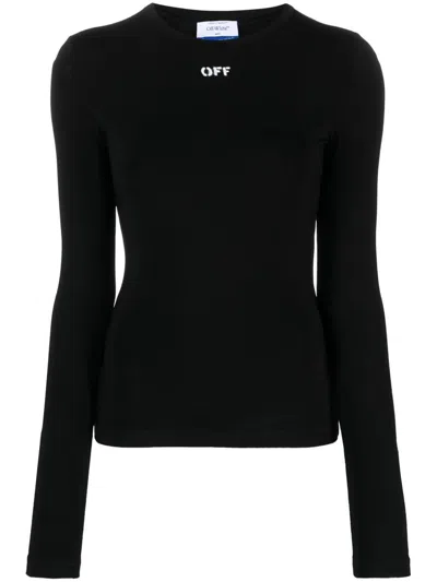 Off-white Jersey Clothing In Black