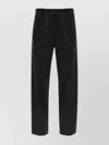 Off-white Stitch Tailor Trousers In Black