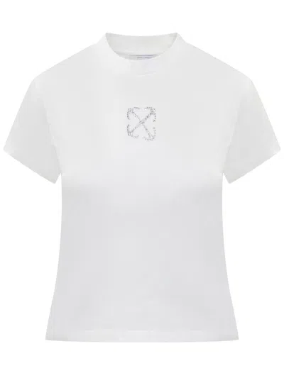 Off-white Jewel Mini Fitted Tee