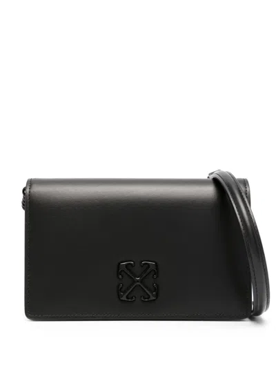 Off-white Jitney 0.5 Wallet-on-chain In Black