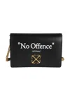 Off-white Jitney 0.5 Woc Quote Wallet In Black