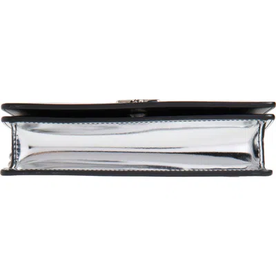 Off-white Jitney 1.4 Quote Metallic Shoulder Bag