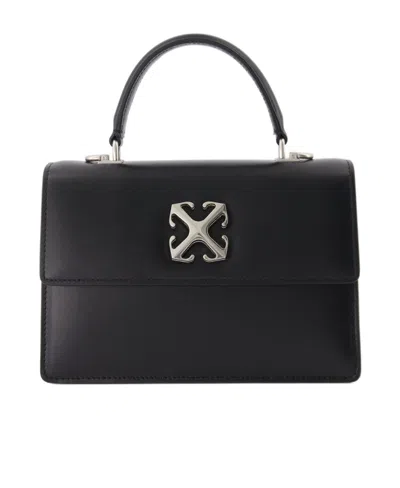 Off-white Jitney 1.4 Tote Bag In Black