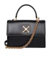 Off-white Jitney 1.4 Tote Bag In Black
