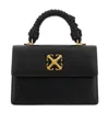 Off-white Jitney 2.8 Top Handle Bag In Black