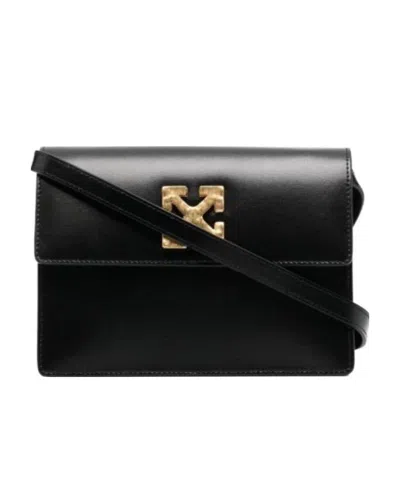 Off-white Jitney Crossbody Bag In Black