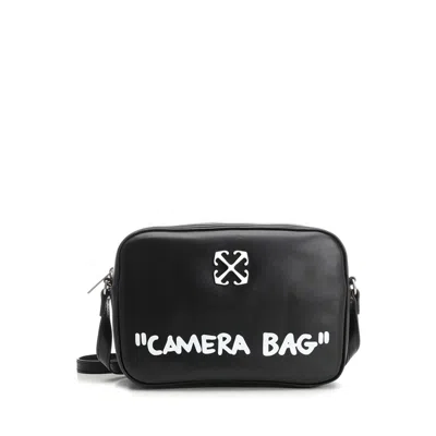 Off-white Jitney Shoulder Bag In Black
