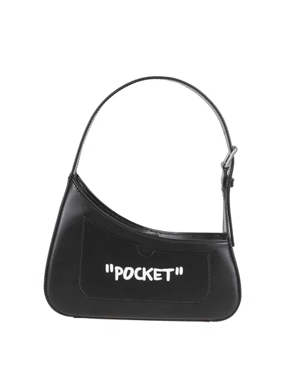 Off-white Jitney Shoulder Quote In Black