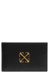 OFF-WHITE OFF-WHITE JITNEY SIMPLE LEATHER CARD CASE