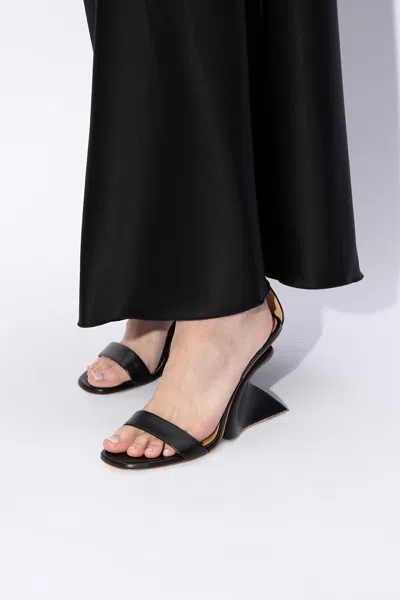 Off-white ‘jug' Wedge Sandals In Black